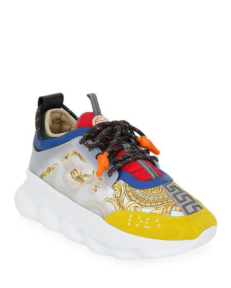 chain reaction sneakers versace|Versace chain reaction sale.